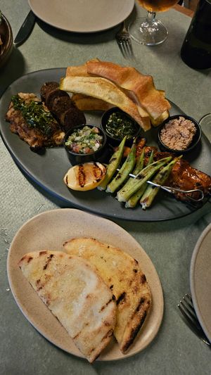 Platter, yum but 56 bucks and not the most filling at Lona Misa in South Yarra