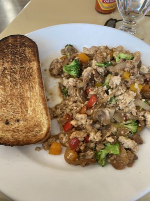 Tofu scramble!   at Cafe This Way in Bar Harbor