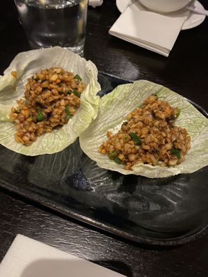 Mushroom san choi bow  at The Malaya in Sydney