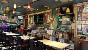 Dining room  at Thai Vegan in Albuquerque