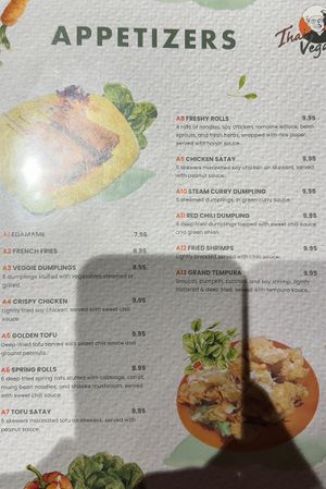 Appetizers  at Thai Vegan in Albuquerque