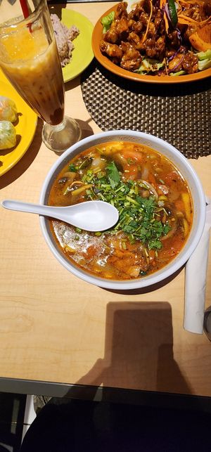 Spicy Seafood Soup at Thai Vegan in Albuquerque