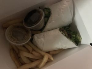 American wrap  at Thai Vegan in Albuquerque