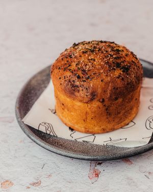 Pull apart bread at Mogly Bar and Eatery in Auckland