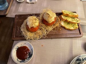 Stuffed tomatoes   at Vi Que Kitchen in Ho Chi Minh City