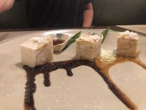 Favourite homemade banana ice-cream at Vi Que Kitchen in Ho Chi Minh City