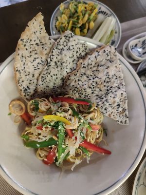 Vegan Salad at Vi Que Kitchen in Ho Chi Minh City