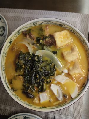 Vegan Soup at Vi Que Kitchen in Ho Chi Minh City