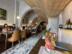 Inside  at Vi Que Kitchen in Ho Chi Minh City