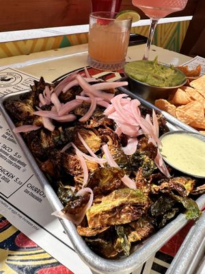 Brussels sprouts. So good  at Bird & Co in Portland