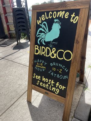   at Bird & Co in Portland