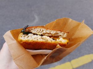 Sandwich at Corde Coffee in Geneva