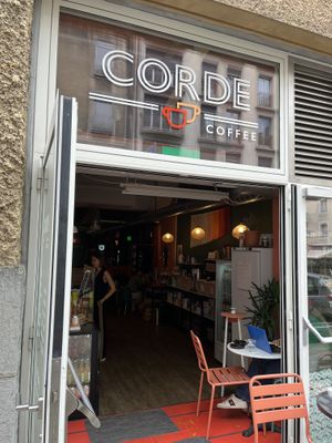   at Corde Coffee in Geneva