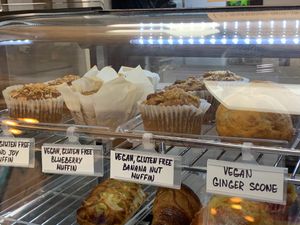 vegan cupcakes, croissants and muffins at 3BB in Bethany Beach