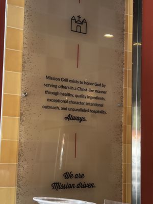   at Mission Grill in Anderson