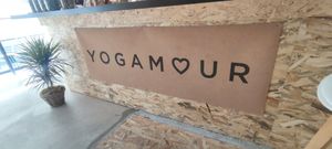 Logo at Yogamour in Paris