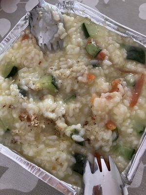 Risotto vegano  at Pizzeria Nana in Barcelona