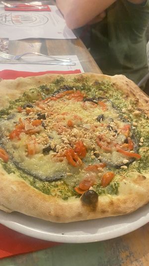 Super Vegana  at Pizzeria Nana in Barcelona