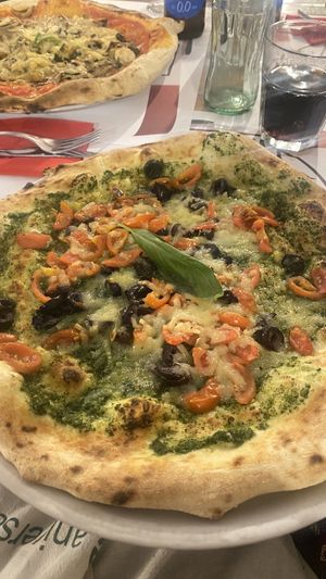 Vegan pesto  at Pizzeria Nana in Barcelona