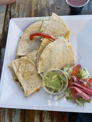 Vegan Quesadilla   at Barrio Charro in Tucson