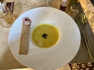 Soup  at Vrindaa in Rome