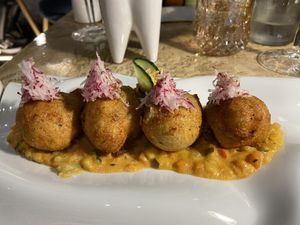 White Lentiballs (Secondo)  at Vrindaa in Rome