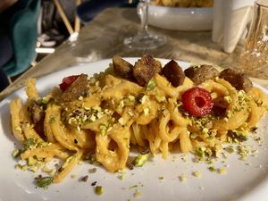 Carbonara (Primi)  at Vrindaa in Rome