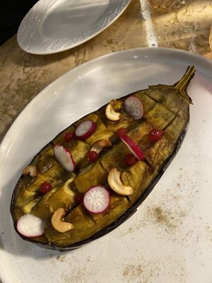 Eggplant (Appetizer)  at Vrindaa in Rome