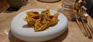 Ayurvedic pasta at Vrindaa in Rome