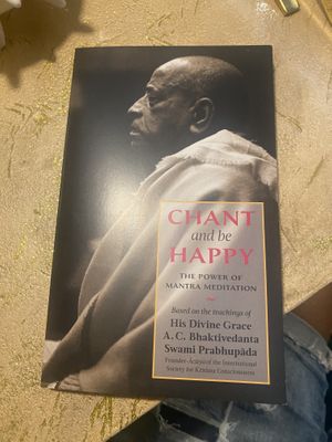 A book I was given for dining with them.  at Vrindaa in Rome