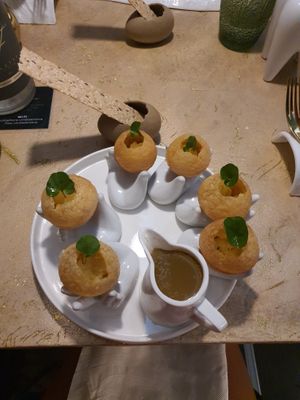 Potato bomb at Vrindaa in Rome