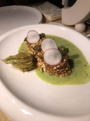 Anamrita-dish (~23€)  at Vrindaa in Rome