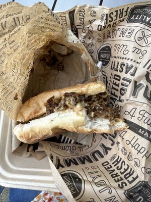 Pub sandwich   at Tiger Lily Cafe in Chesterton