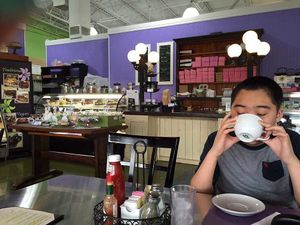 Inside of Tiger Lily at Tiger Lily Cafe in Chesterton