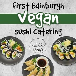 You can find in our menu artisan sushi rolls and handmade gyoza. at Chunky Cat SUSHI in Edinburgh