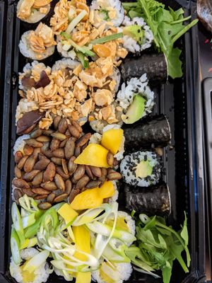 Maki set at Chunky Cat SUSHI in Edinburgh