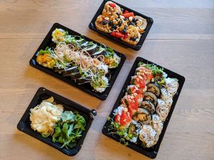 Sushi dinner! at Chunky Cat SUSHI in Edinburgh