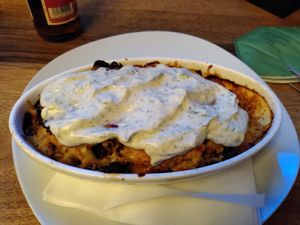 'Döner überbacken' at Lavanta in Hannover