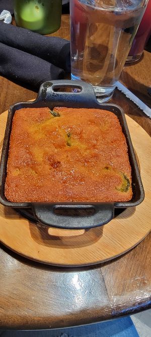 Jalapeño Agave Cornbread at Bar Vegan ATL in Atlanta