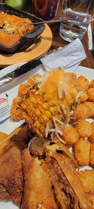 This Street corn is a must!!! at Bar Vegan ATL in Atlanta