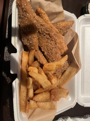 Lemon pepper wings  at Bar Vegan ATL in Atlanta