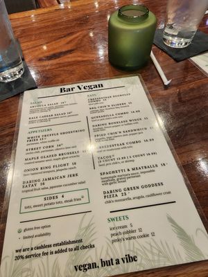  at Bar Vegan ATL in Atlanta