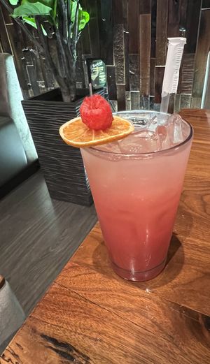 Razzle dazzle mocktail   at Bar Vegan ATL in Atlanta