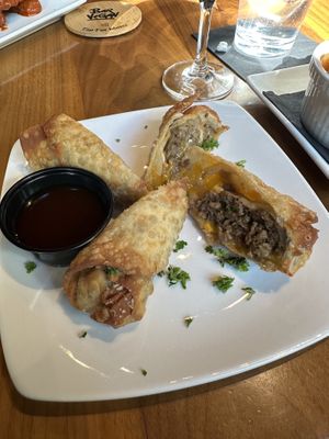 Eggroll Philly   at Bar Vegan ATL in Atlanta