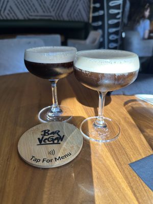 Espresso Martini’s   at Bar Vegan ATL in Atlanta