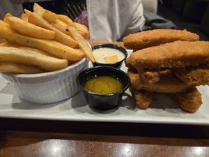 Lemon pepper wings at Bar Vegan ATL in Atlanta
