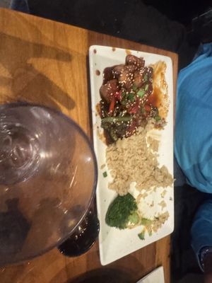 General Tso’s chicken  at Bar Vegan ATL in Atlanta