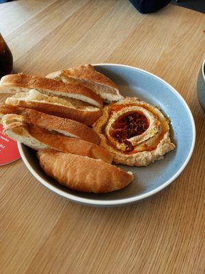Hummus at Smithburg in South Melbourne