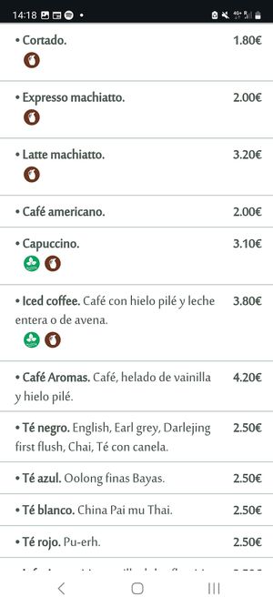 They have oat milk for coffees at Aromas in Mallorca