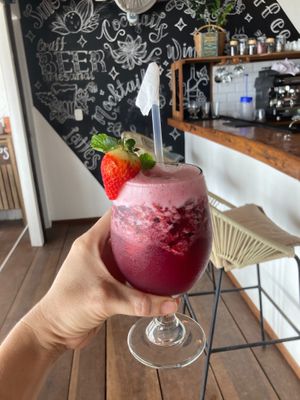 Happiness Mocktail!   at Grow in Puerto Viejo De Talamanca